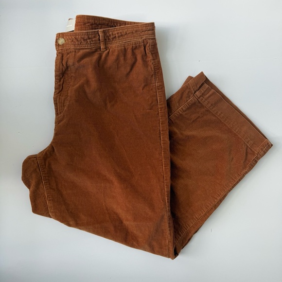 Everlane Sailor Corduroy Pants Womens 16 Toasted Coconut Wide Leg - Picture 7 of 7